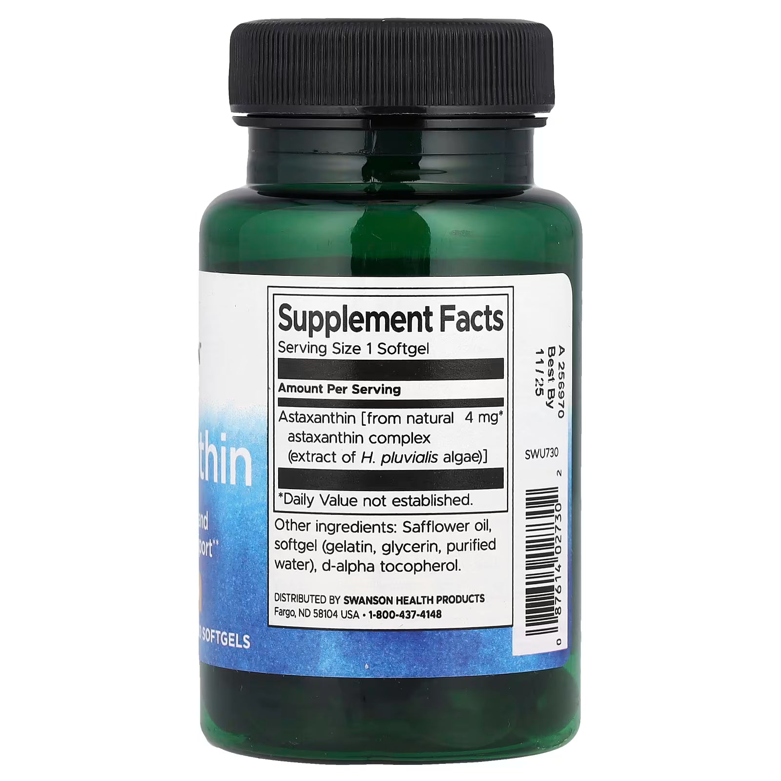 Astaxanthin - 60 kapsler