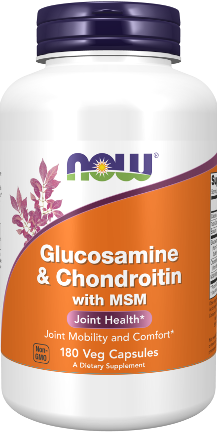 NOW Glucosamine & Chondroitin med MSM