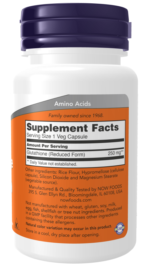 NOW Glutation 500 mg