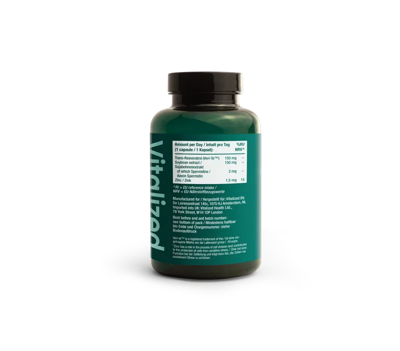 Life extension Spermidine og Resveratrol