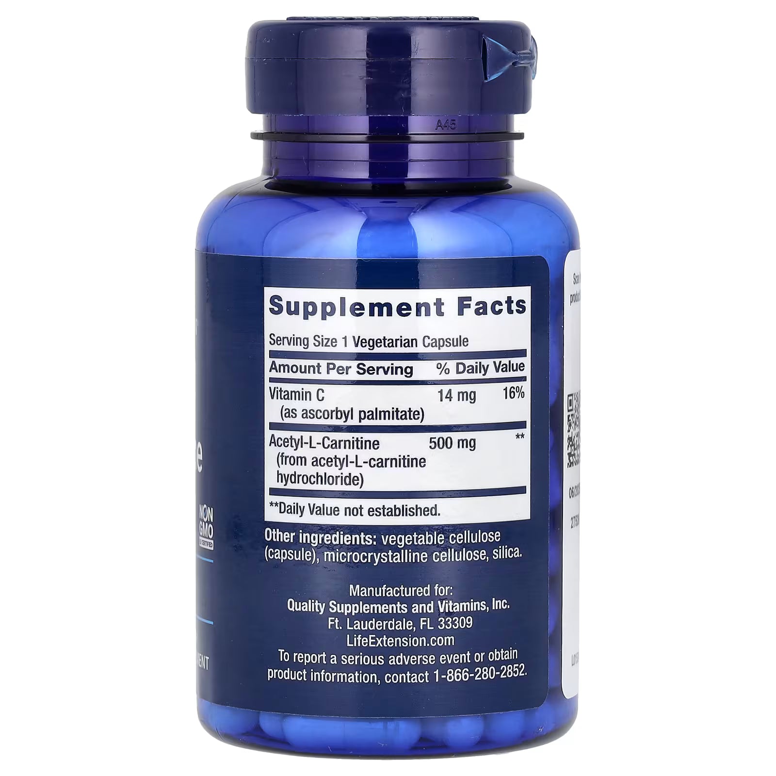 Life Extension Acetyl-L-Carnitine