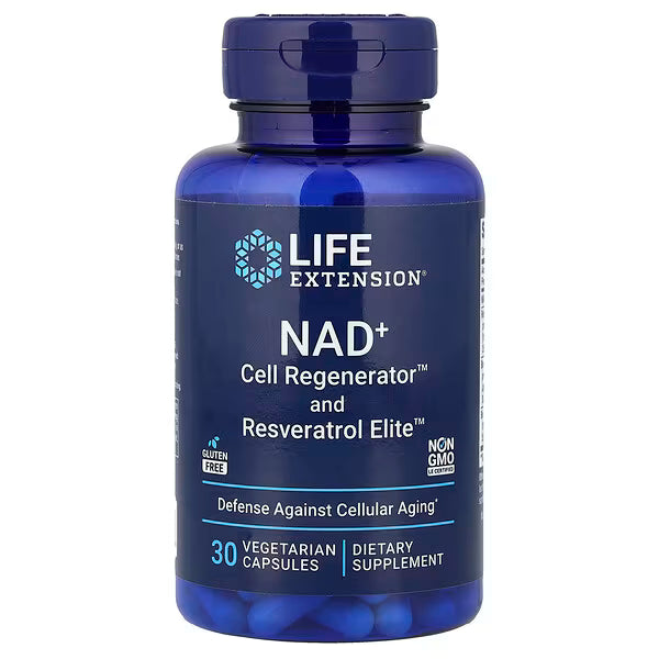 Life Extension NAD+ og Resveratrol