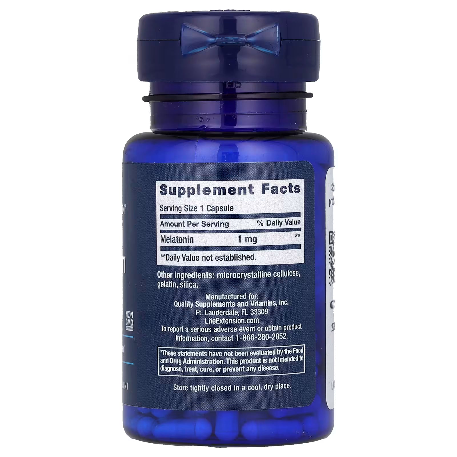 Life extension Melatonin 1 mg