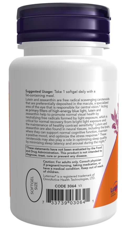NOW Lutein & Zeaxanthin