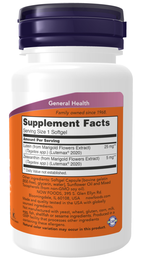 NOW Lutein & Zeaxanthin