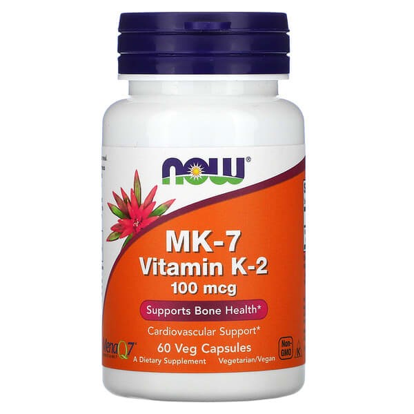 NOW MK-7 Vitamin K-2, 100 mcg,