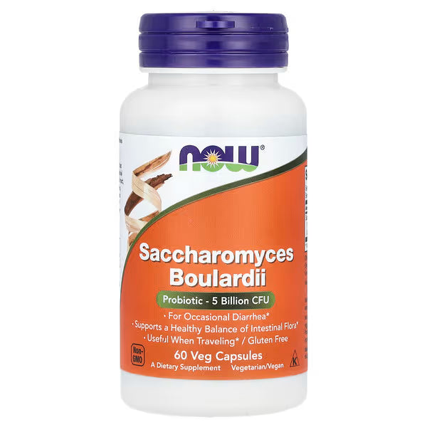 Saccharomyces boulardii 5 milliarder (60 vegetabilske kapsler)