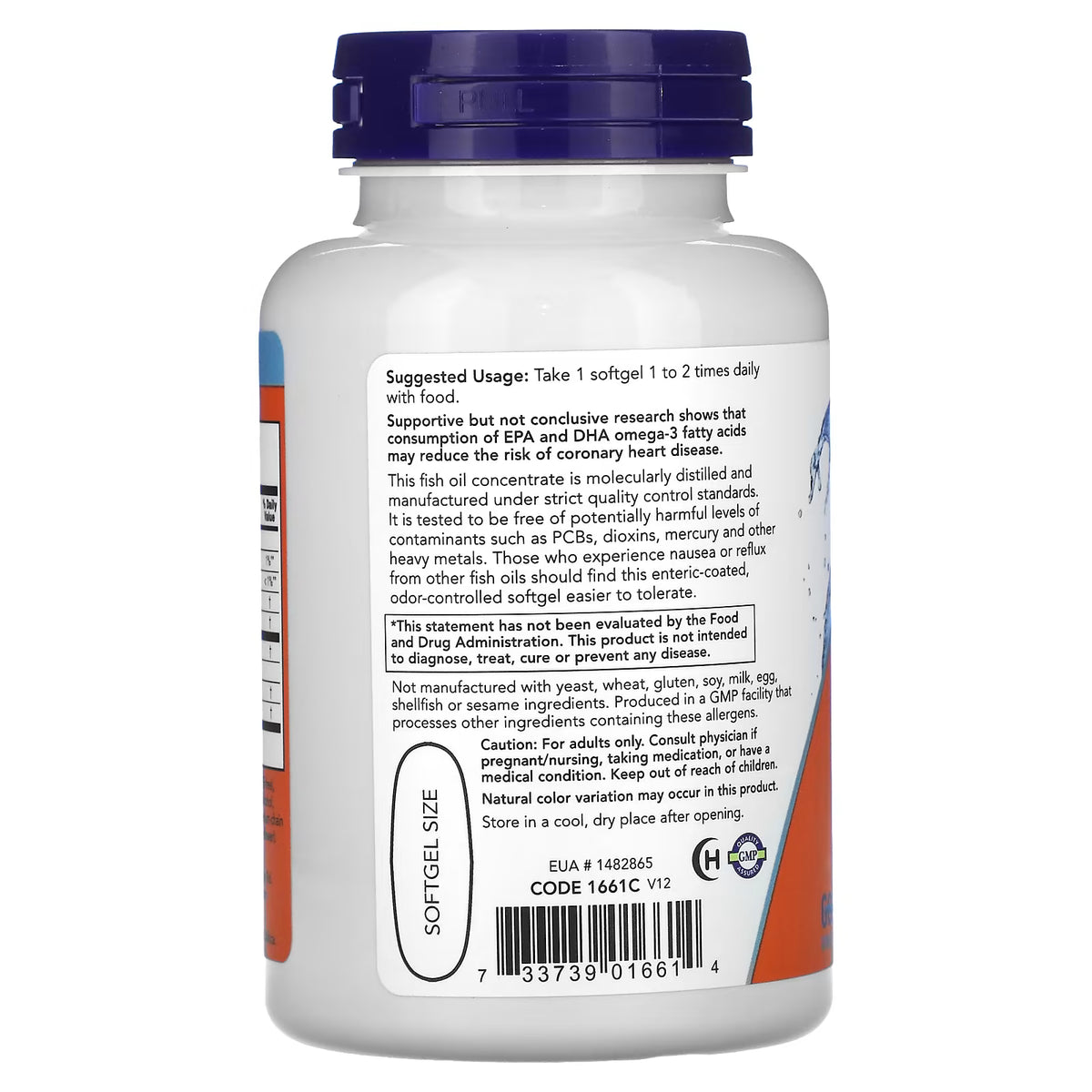 Ultra Omega-3 (500 EPA / 250 DHA) (90 myke geler)