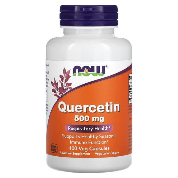 NOW Quercetin, 500 mg,