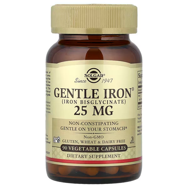 Mild Jern 25 mg (90 Vegetabilske Kapsler)
