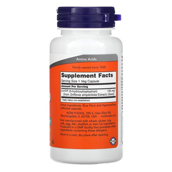 NOW  5-HTP, 100 mg