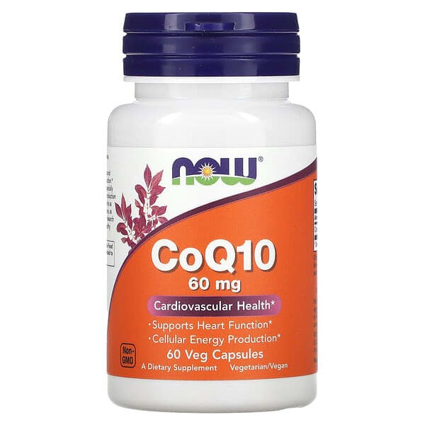 NOW  CoQ10, 60 mg
