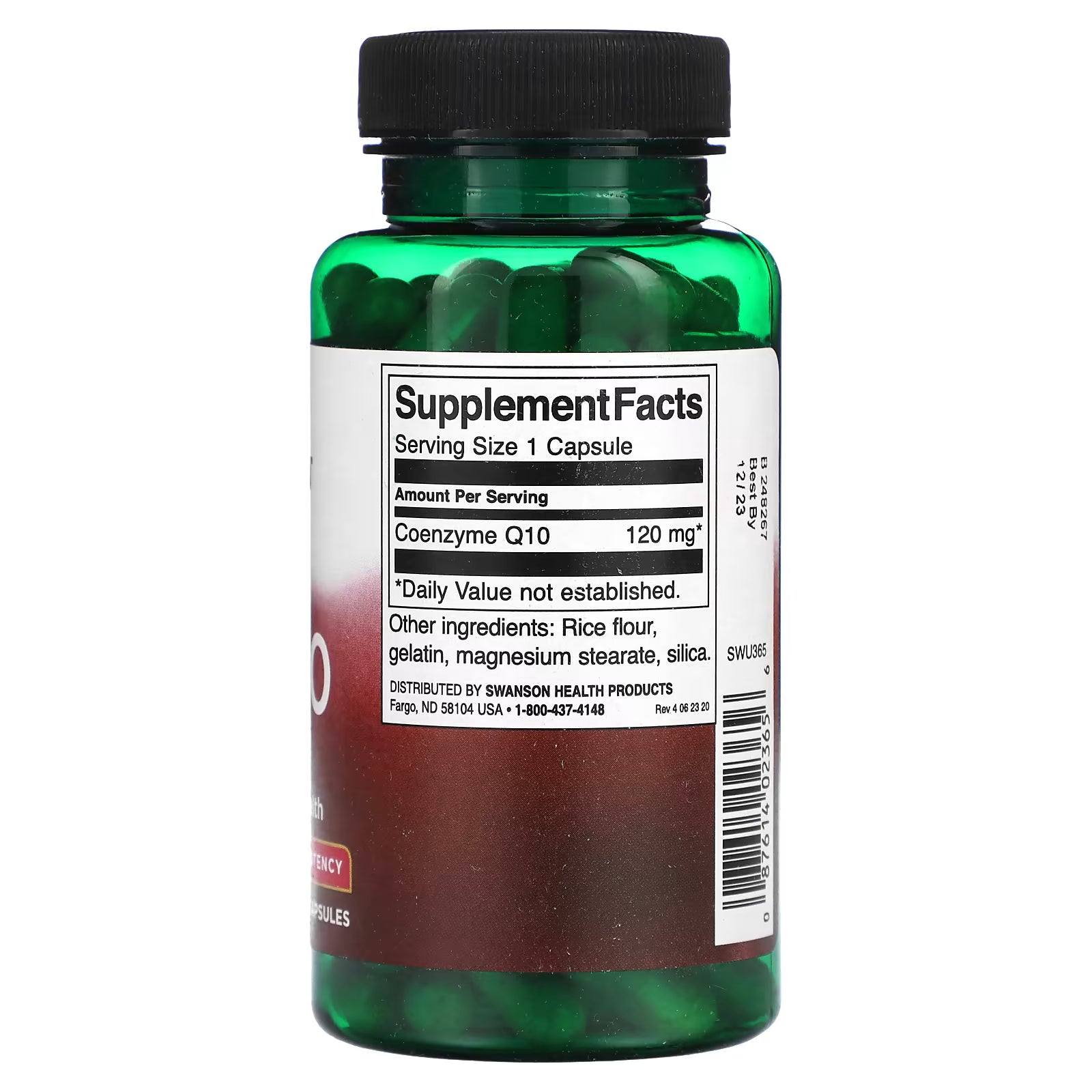 Coenzyme Q10 (100 mg) - 50 kapsler