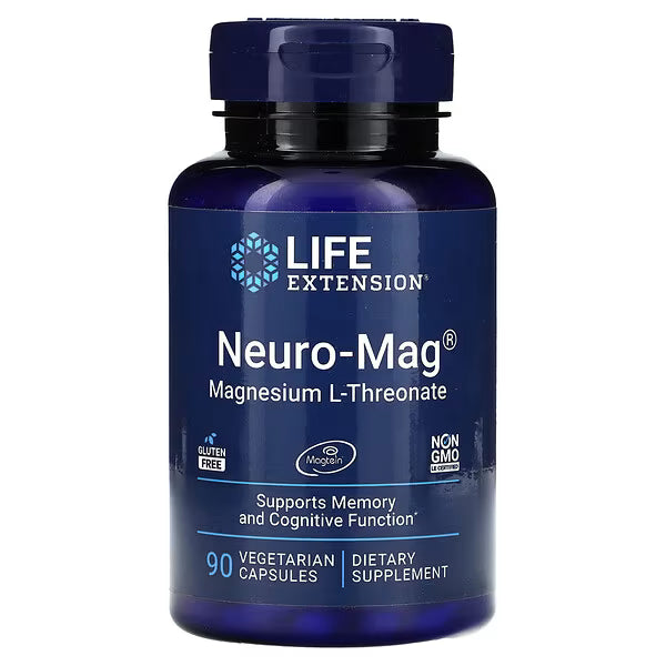 Life Extension Neuro-Mag Magnesium L-Threonate Kapsler