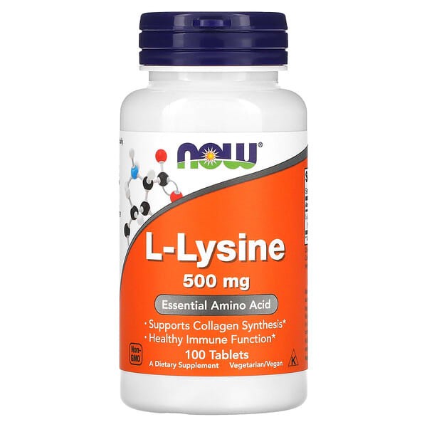 NOW L-Lysine, 500 mg