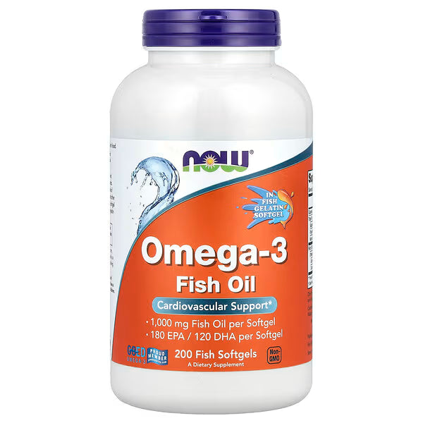 Omega-3 1000 mg (200 myke geler)