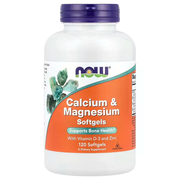 Calcium & Magnesium with Vitamin D3 (120 kapsler)