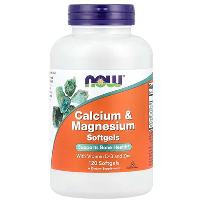 Calcium & Magnesium with Vitamin D3 (120 kapsler)