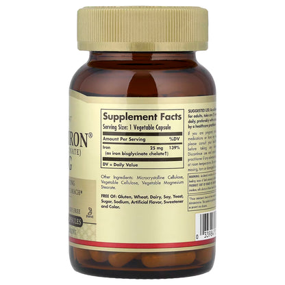 Gentle Iron 25 mg (90 Veg Kapsler)