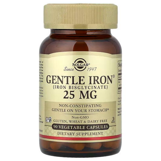 Gentle Iron 25 mg (90 Veg Kapsler)