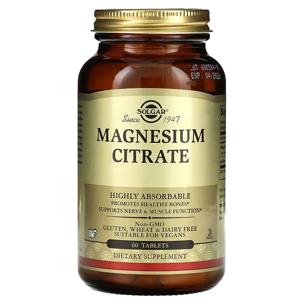 Magnesium Citrate (60 tabletter)