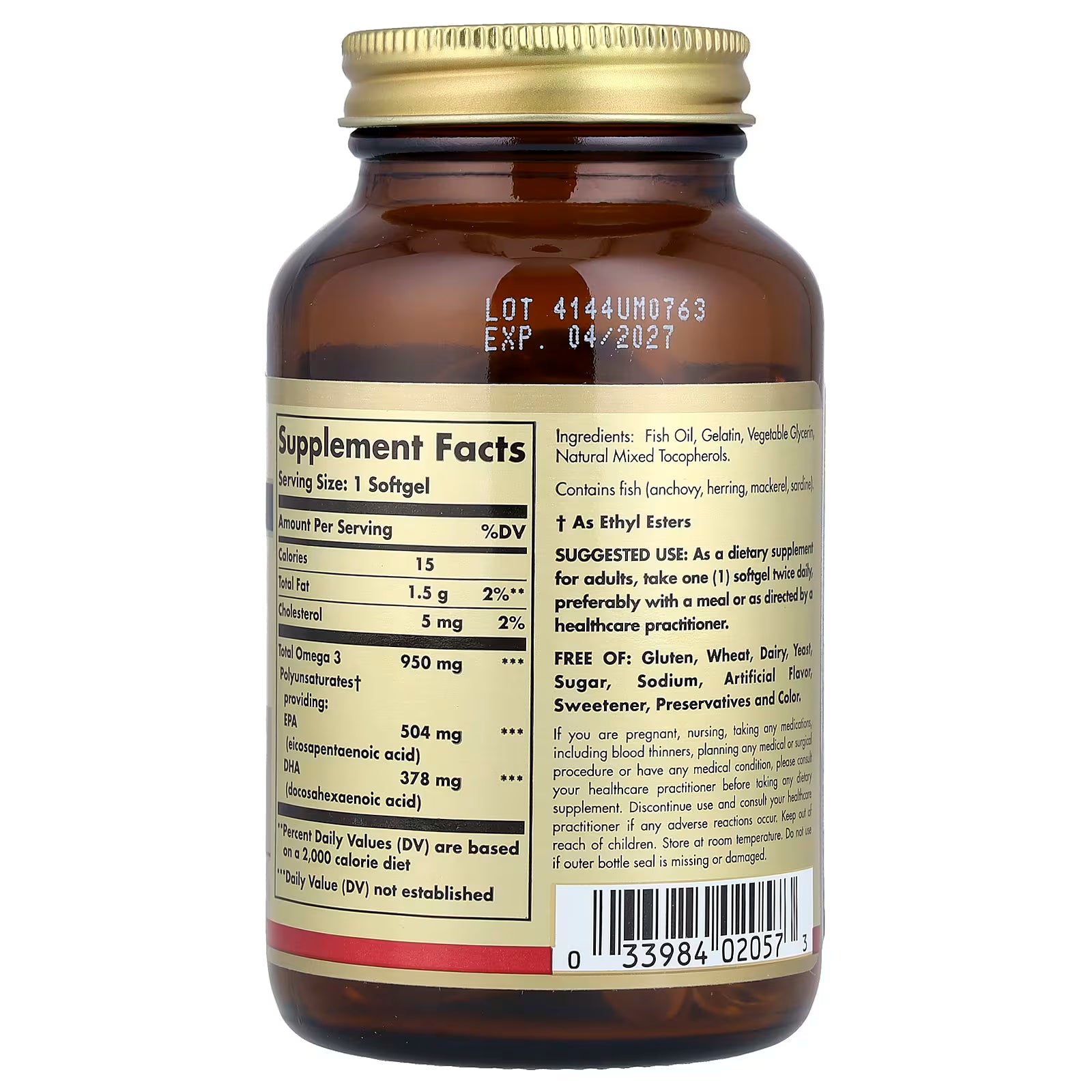 Omega-3 Triple Strength (50 myke geler)