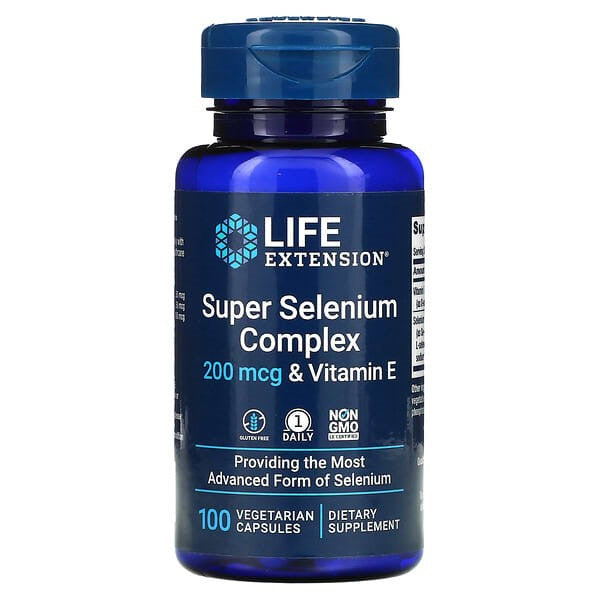 Life Extension Super Selenkompleks og vitamin E