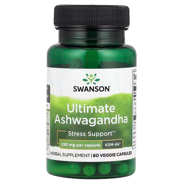 Ultimate KSM Ashwagandha Stress Support - 60 kapsler