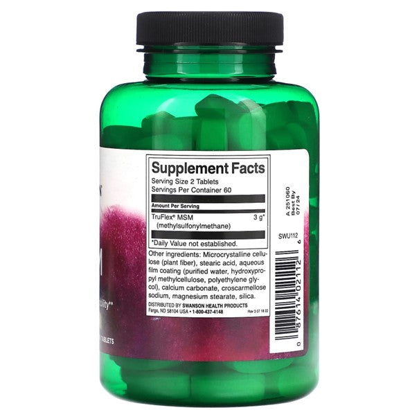 Ultra MSM 1500 mg - 120 tabletter
